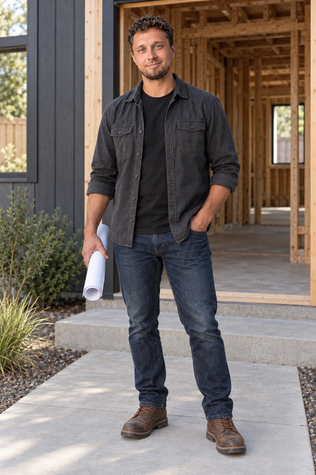 Pavel on an EW Apex job site